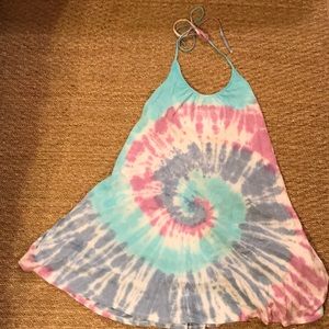 Tie-Dye Open Back Dress (worn once)